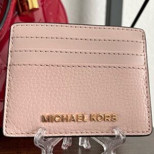 Michael Kors Pink Cardholder